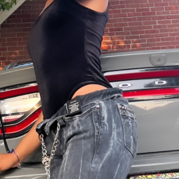 VELVET BODYSUIT - Picture 3 of 3